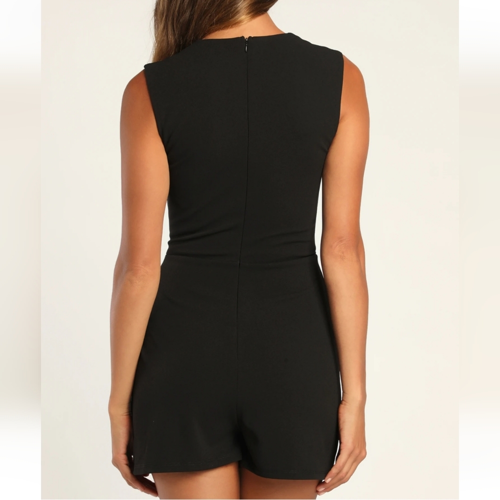Square Neck Skort Romper - image 2